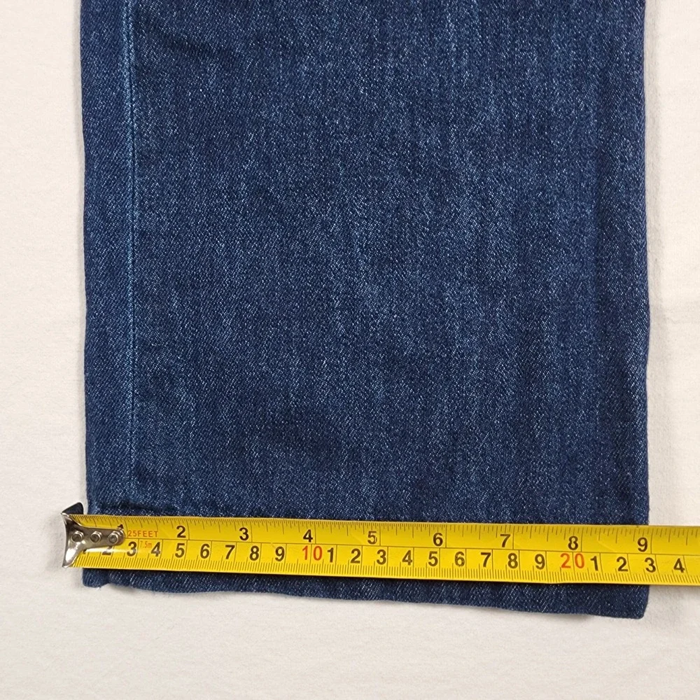 Zara Pants Womens Large Pull On Knit Denim Sweat Baggy Flare Bootcut Y2K